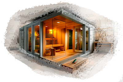 Standard Size Pre-Made Sauna